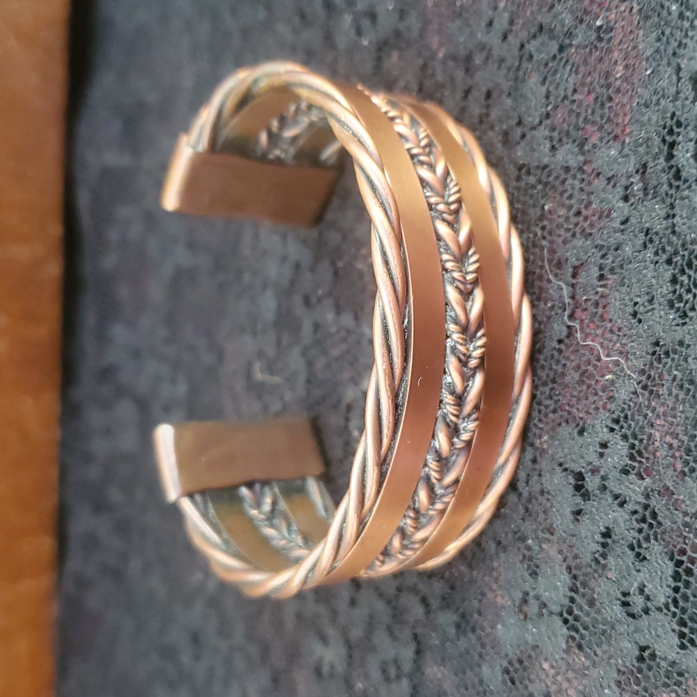 Copper Cuff Bracelet AG6 I 8